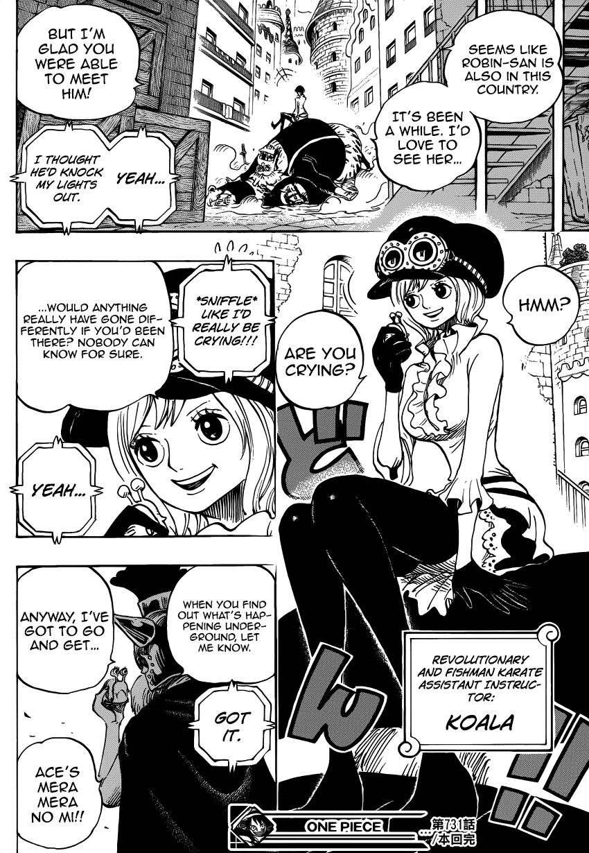 One Piece, Chapter 731 image 19